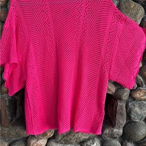 Women's Pink Knit Sweater